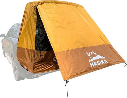 Hasika Camping Tent 2 Person Sun Shade Privacy Shelter Easy Set Up 120 Seconds Waterproof 3000MM UPF 50+ Yellow (Small) in Saudi Arabia