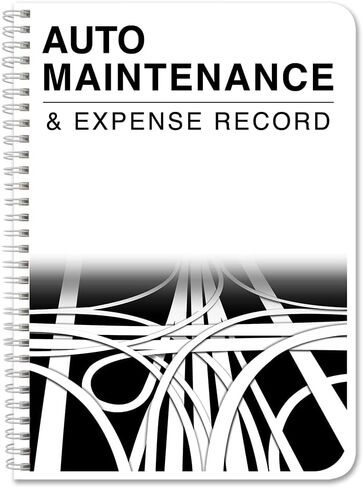 BookFactory Mileage Log Book Auto Mileage Expense Record Notebook for Taxes - 126 Pages - 5" X 7" Wire-O (LOG-126-57CW-A(Mileage)) in Saudi Arabia