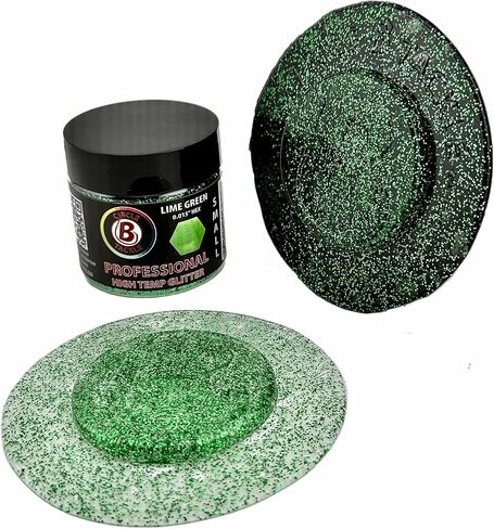 Premium Medium .040 and Small .015 High Temp Hex Glitter for Soft Plastic Bait Making - 2 oz. Bottle Professional High Heat Resistant Lure Glitter in Saudi Arabia