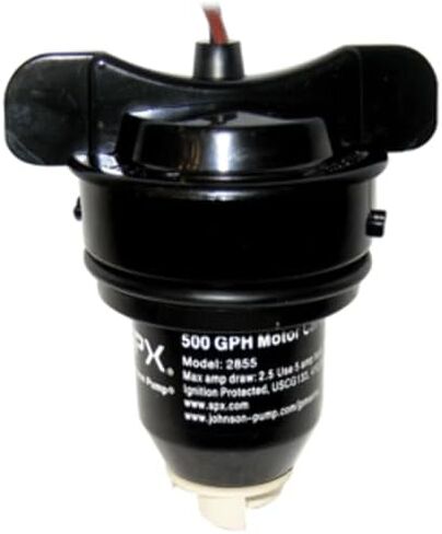 Johnson Pump - 28552 - Cartridge Pump Replacement Motor , Black in Kuwait