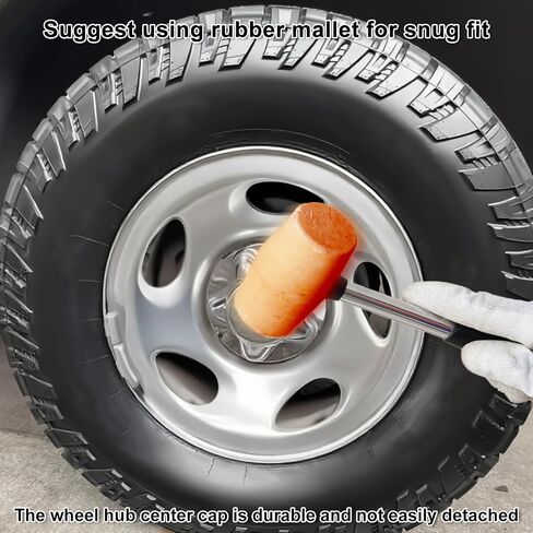MuHize 7 Inch Hub Caps Compatible with 1997-2004 Ford F150 & 1997-2002 Ford Expedition, 1 Pcs Chrome Center Caps for Rims with 5-Lug Steel Wheel Chrome in Saudi Arabia