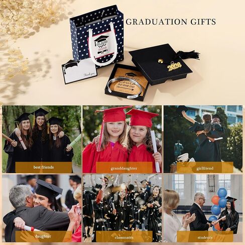 Graduation Gifts for Her 2024 - Inspirational Graduation Bracelets Class of 2024 She Believed She Could So She Did Bracelets Cuff Bracelet 2024 Graduation Gifts for Her College Graduation Gifts in Saudi Arabia