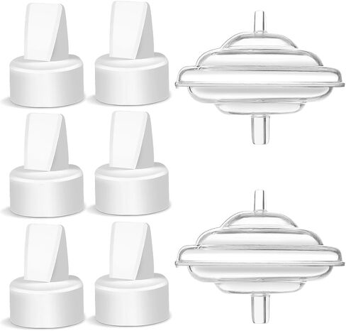 Replacement Duckbill Valves and Backflow Protector for Spectra, Compatible Pump Parts for Spectra S1 Spectra S2 Spectra 9 Plus by PumpMom (Not Original Spectra S2 Accessories) in Saudi Arabia