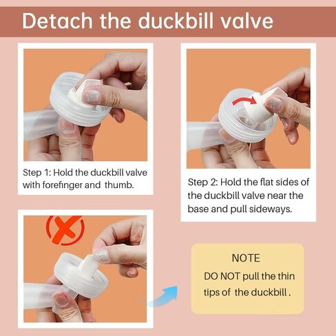 Replacement Duckbill Valves and Backflow Protector for Spectra, Compatible Pump Parts for Spectra S1 Spectra S2 Spectra 9 Plus by PumpMom (Not Original Spectra S2 Accessories) in Saudi Arabia