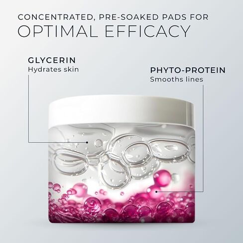 RoC Resurfacing Disks, Hypoallergenic Exfoliating Makeup Remover Pads for Wrinkles and Skin Tone, Hypo-Allegenic Skin Care, Oil-Free Daily Cleanser, 28 Count (Packaging May Vary) in Saudi Arabia