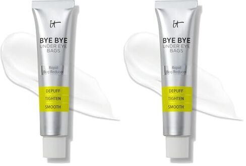 IT Cosmetics Bye Bye Under Eye Bags Daytime Treatment – Depuffs, Tightens, Smooths & Reduces Look of Wrinkles & Fine Lines – All Skin Tones – Comfortable on Bare Skin or Over Makeup - 0.5 Fl. Oz in Saudi Arabia