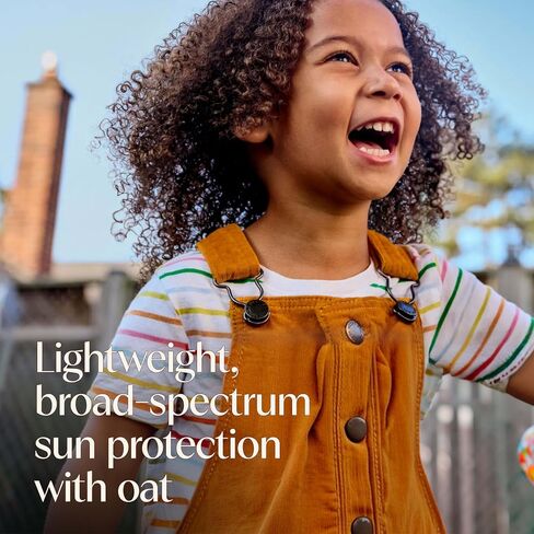 Aveeno Kids Continuous Protection Zinc Oxide Mineral Sunscreen Lotion for Children's Sensitive Skin with Broad Spectrum SPF 50, Tear-Free, Sweat- & Water-Resistant, Non-Greasy, 3 fl. oz in Saudi Arabia
