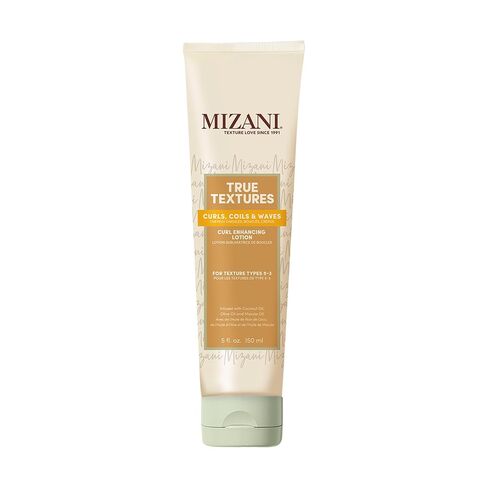 Mizani True Textures Curl Defining Cream | Curl Enhancing Lotion | Moisturizes and Smooths Hair for Soft and Crunch Free Curls | Formulated with Coconut Oil | For Texture Types 5-3 | 5 fl oz in Saudi Arabia