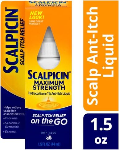 Scalpicin Max Strength Scalp Itch Treatment, 1.5 Ounce in Saudi Arabia