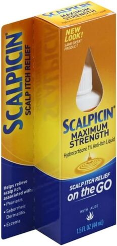Scalpicin Max Strength Scalp Itch Treatment, 1.5 Ounce in Saudi Arabia