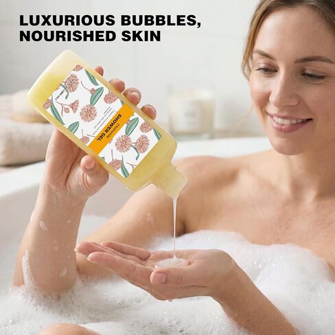 Bubble Bath for Women Adults, Scented Bubble Bath Spa Gift Set for Women Relaxing, 4 Pack Bubble Bath with Shower Gel, Ladies Foaming Bath Variety in Saudi Arabia