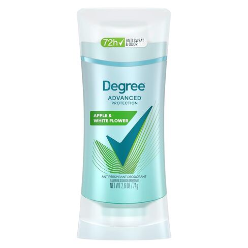 Degree Advanced Antiperspirant Deodorant 72-Hour Sweat & Odor Protection White Flowers & Lychee Antiperspirant for Women with MotionSense Technology 2.6 oz in Saudi Arabia
