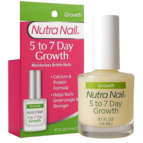 Nutra Nail 5 to 7 Day Growth Treatment - Fast Keratin Nail Hardener & Nail Strengthener for Thin Nails, Brittle & Damaged (0.47 Fl Oz) in Kuwait