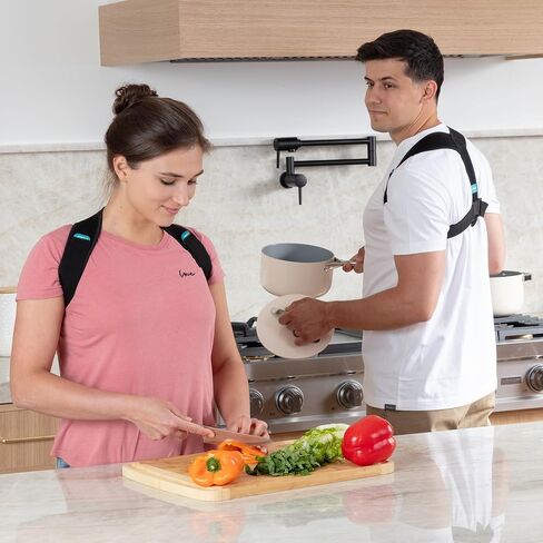 ComfyBrace Posture Corrector-Back Brace for Men and Women- Fully Adjustable Straightener for Mid, Upper Spine Support- Neck, Shoulder, Clavicle and Back Pain Relief-Breathable in Saudi Arabia