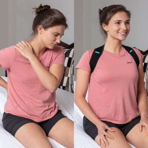 ComfyBrace Posture Corrector-Back Brace for Men and Women- Fully Adjustable Straightener for Mid, Upper Spine Support- Neck, Shoulder, Clavicle and Back Pain Relief-Breathable in Saudi Arabia