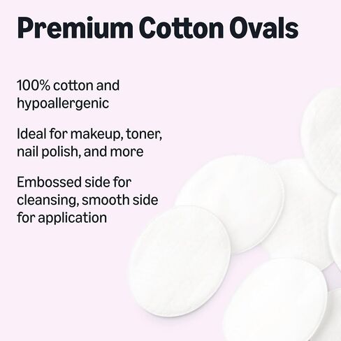 Amazon Basics Oval Premium Pads, 300 Count (6 Packs of 50) (Previously Solimo) in Kuwait