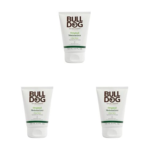 Bulldog Mens Skincare and Grooming Face Moisturizer Original, 3.3 Fluid Ounce in Saudi Arabia