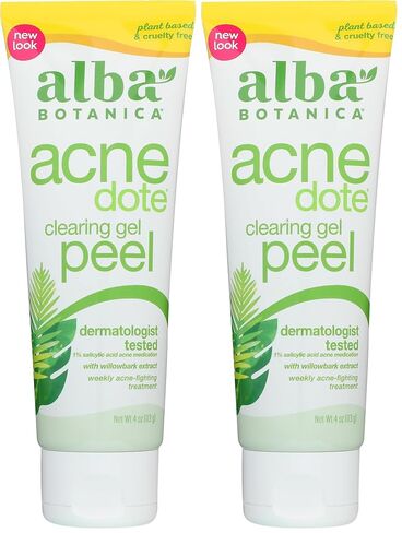Alba Botanica ACNEdote Clearing Gel Peel علاج أسبوعي لمكافحة حب الشباب (قد تختلف التعبئة) in Kuwait