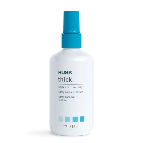 RUSK Designer Collection Thick Body and Texture Amplifier, Gives Hair Incredible Body, Creates Texture and Volume, Anyone with Fine, Limp, Lazy Hair in Saudi Arabia