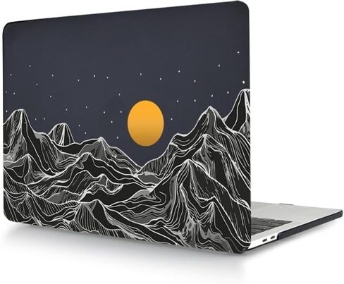 حافظة صلبة رفيعة للكمبيوتر المحمول متوافقة مع أجهزة MacBook Pro مقاس 16 بوصة 2021-2024 موديلات M3 A2991 M2 A2780 M1 A2485، حافظة حماية للكمبيوتر المحمول من الجلد الناعم اللامع مقاس 16 بوصة، رمادي لامع من البولي يوريثان in Kuwait
