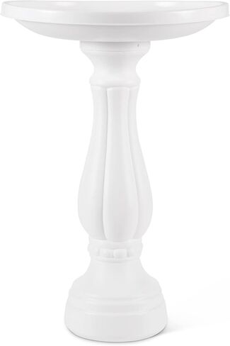 Bloem 270-908 Promo Bird Bath with Pedestal 25" x 17", Charcoal Gray in Kuwait