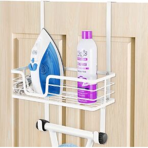 KES Over The Door Ironing Board Holder Door Mount T Shape Ironing Board Hanger Iron Holder Fit for 1 3/4 Doors Matte Black, HIR500B-BK in Saudi Arabia