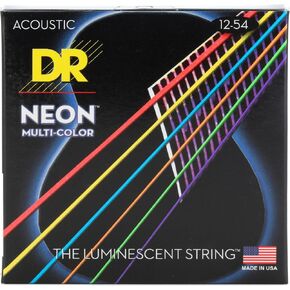 DR Strings HI-DEF NEON Acoustic Guitar Strings (NMCA-12) in Kuwait