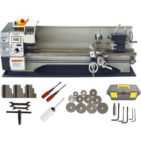 TECHTONGDA Metal Lathe 8X39" Precision Bench Lathe Inch Thread 1100W Brushless Motor Turning Milling Machine 0-2500 RPM DIY Mini Lathe in Saudi Arabia