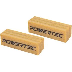 POWERTEC 71407-P2 Abrasive Cleaning Stick for Sanding Belts & Discs | Natural Rubber Eraser - Woodworking Shop Tools for Sanding Perfection 12 X 2 X 2, 2 PK in Saudi Arabia