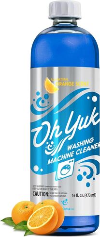 Oh Yuk Dishwasher Cleaner and Descaler for All Brands and Models, Natural Citrus Fragrance, Four Cleanings Per Bottle, Septic Safe, 16 Fl Oz in Saudi Arabia