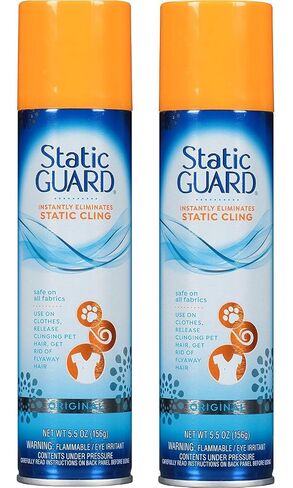 Static Guard Fabric Spray, Original Sent, 1.4 Ounce Can (Pack of 3) in Saudi Arabia
