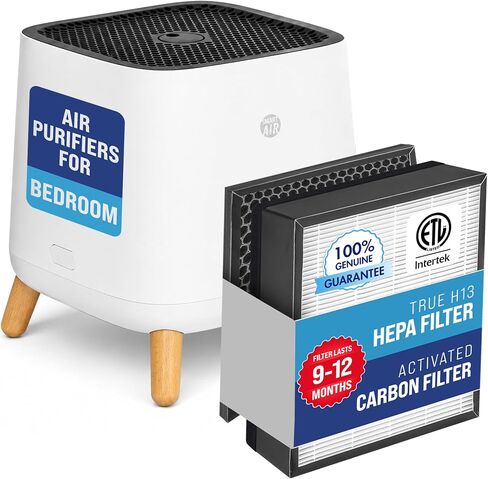 Smart Air S (HEPA + Carbon)- Attractive and Effective Air Purifiers For Home And Office - Includes HEPA And Carbon Filters - Take a Breath of Fresh Air! in Saudi Arabia