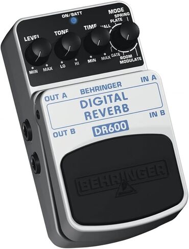 Behringer DR600 DIGITAL REVERB Digital Stereo Reverb Effects Pedal in Kuwait