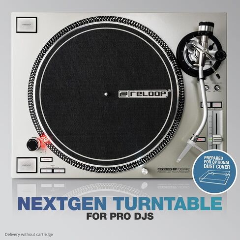 Reloop RP-7000 MK2 Professional Upper Torque Turntable System, Silver in Kuwait