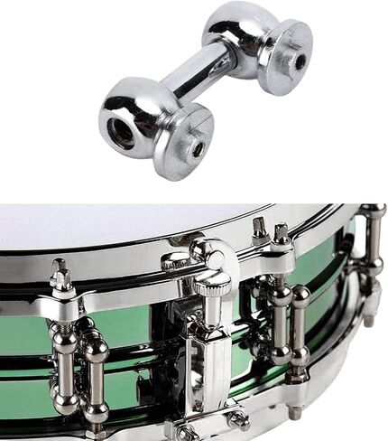 6pack Silver Drum Lugs Single End Tom Snare Drum Lugs with Mounting Screws Percussion Snare Drum Parts (38mm/1.5") in Saudi Arabia