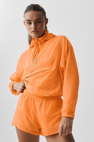 Alo Yoga 1/4 Zip Go Time Pullover - Satsuma Breeze in Kuwait