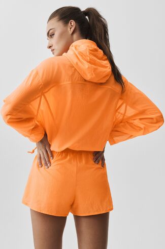 Alo Yoga 1/4 Zip Go Time Pullover - Satsuma Breeze in Kuwait