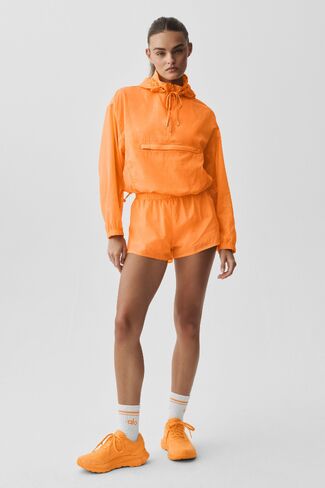 Alo Yoga 1/4 Zip Go Time Pullover - Satsuma Breeze in Kuwait