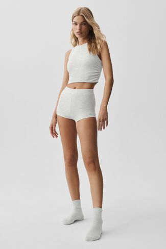 Alo Yoga Sway Bra Tank - White Heather in Kuwait