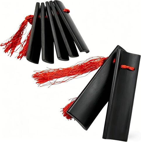 Miwayer Professional Chinese Kuaiban,China Allegro Clapper Bamboo Traditional Instrument Festival Performance Props,Percussion Tradition Music Instruments Rap Drama in Saudi Arabia