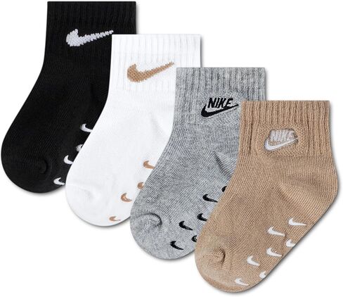 Nike 3-Pack Ankle Gripper Socks (US, Age, 2 Years, 4 Years, White) in Saudi Arabia