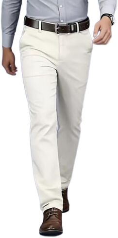 Men's Golf Pants Classic Black Formal Trousers 30“/32"/34" Comfortable Casual Dress Pants in Saudi Arabia