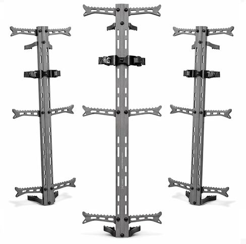 Hawk Combat Hang-On Hunting Tree Stand Platform Adjustable Treestand Accessory and Equipment for Game and Shooting in Saudi Arabia