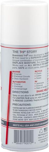 BOESHIELD T-9 Rust & Corrosion Protection/Inhibitor and Waterproof Lubrication, 12 oz. in Saudi Arabia