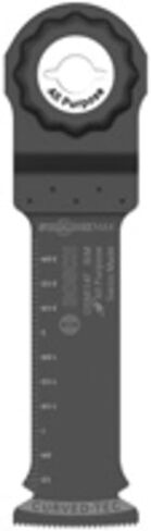 BOSCH OSM114F 1-1/4 In. StarlockMax Oscillating Multi Tool All Purpose Bi-Metal Plunge Cut Blade for Extreme-Duty Applications in Wood, Wood with Nails, Drywall, PVC, Metal (Nails and Staples) in Kuwait