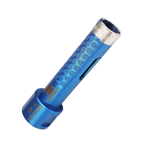 Diamond Core Drill Bit,BRSCHNITT 1 3/8 Inch Laser Welded Diamond Hole Saw with 5/8-11 Thread for Granite Marble Solid Block Stone Reinforced Concrete,Dry or Wet Drilling (35mm) in Kuwait