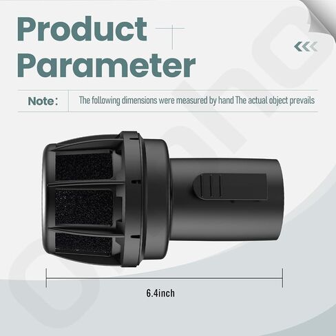 2-1/2 In Muffler Diffuser Wet/Dry Vac Attachment - by Ohoho - Compatible with Craftsman CMXZVBE38660 Shop Vacuums Diffuser in Saudi Arabia