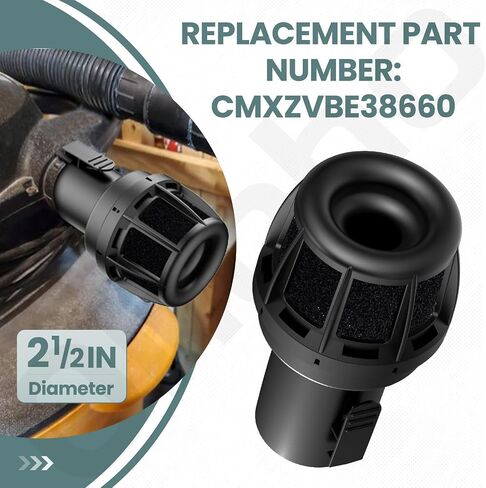 2-1/2 In Muffler Diffuser Wet/Dry Vac Attachment - by Ohoho - Compatible with Craftsman CMXZVBE38660 Shop Vacuums Diffuser in Saudi Arabia
