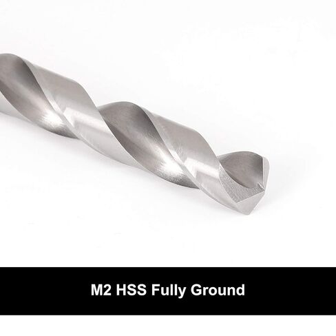COMOWARE Drill and Tap Sets, HSS Jobber Length Drill Bits with Metal Indexed Case | 18-Piece, 6-32 to 1/2"-13 Tap Sizes in Saudi Arabia