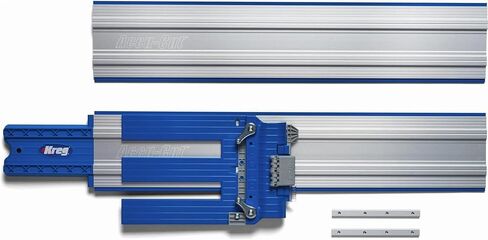 Kreg KMA2700 Accu-Cut - Universal Track Saw Guide System - Cuts up to 50" Long - No Clamps Needed - Make Straight, Cross, Rip & Angled Cuts Easily - Circular Saw Guide - Woodworking Tool in Saudi Arabia